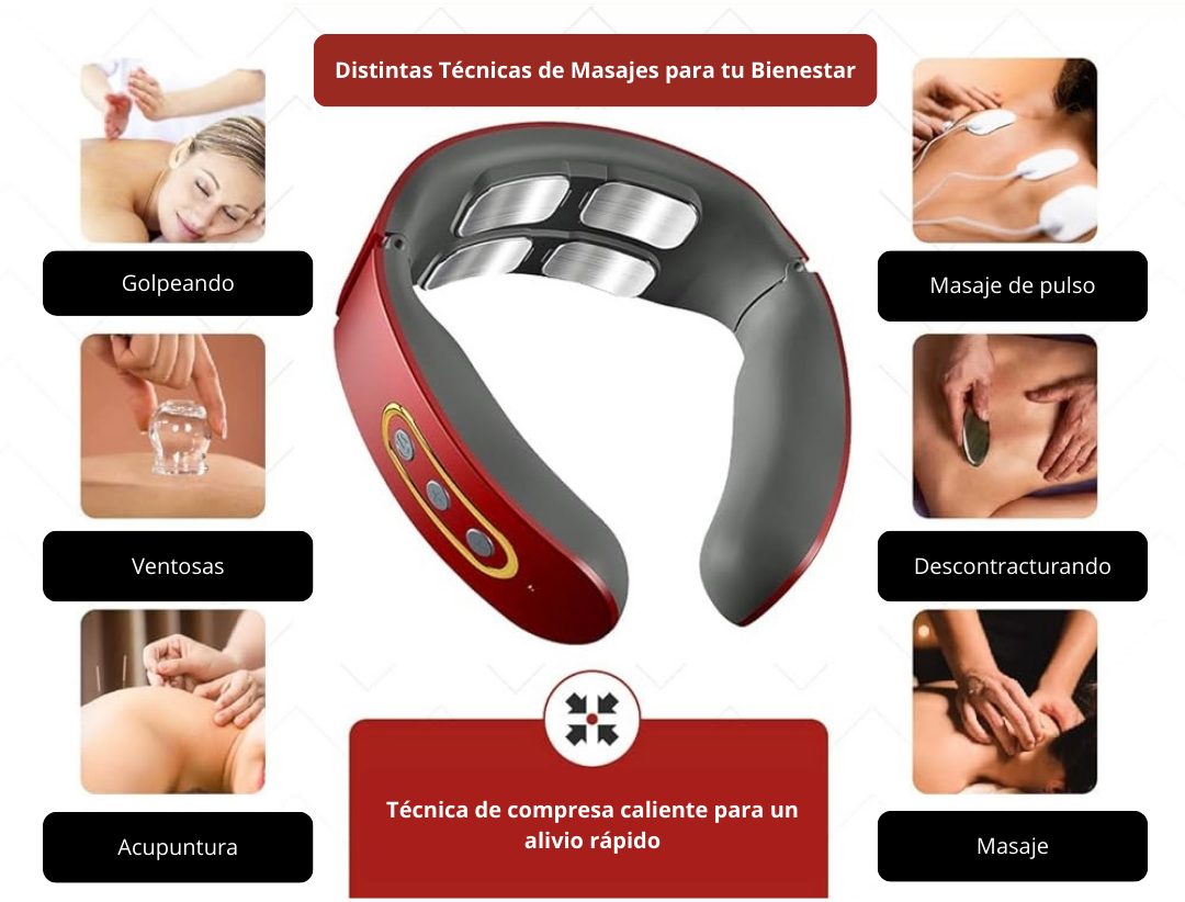 Masajeador TENS de cuello