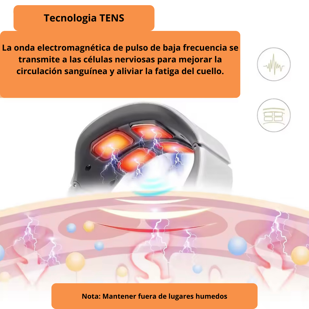 Masajeador TENS de cuello